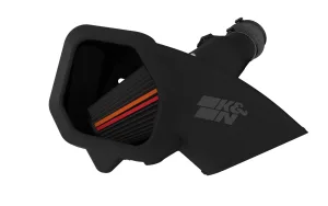 K&N Kit d’admission d’air froid NextGen Diesel DryFlow pour RAM 2500/3500; L6-6.7L 50-1583D, référence 50-1583D