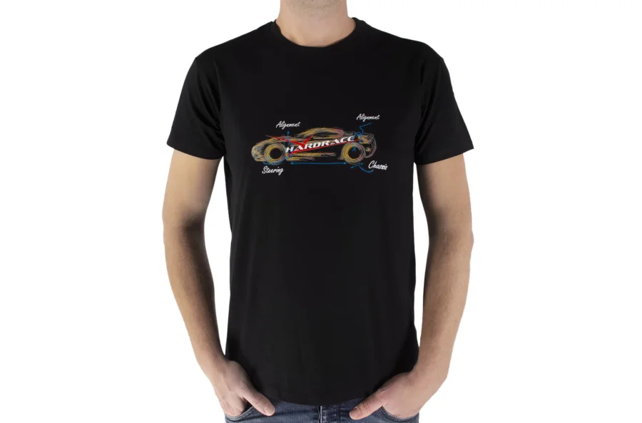 Hardrace Hardrace T-shirt XL, référence HRSHIRT01-XL