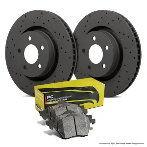 Hawk HKC5020.557Z - Hawk Brake Kit - PC Pads & Talon Slotted & Drilled Discs; Rear, référence HWK-HKC5020.557Z