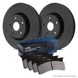 Hawk HKS4451.299F - Hawk Brake Kit - HPS Pads & Talon Slotted Discs; Rear, référence HWK-HKS4451.299F