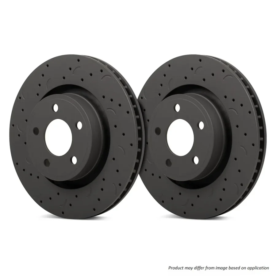 Hawk HTC4997 - Hawk Talon Slotted & Drilled Brake Discs; Rear, référence HWK-HTC4997