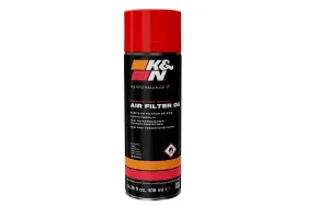 K&N Huile pour filtre à air, aérosol 408 ml 99-0516EU, référence 99-0516EU
