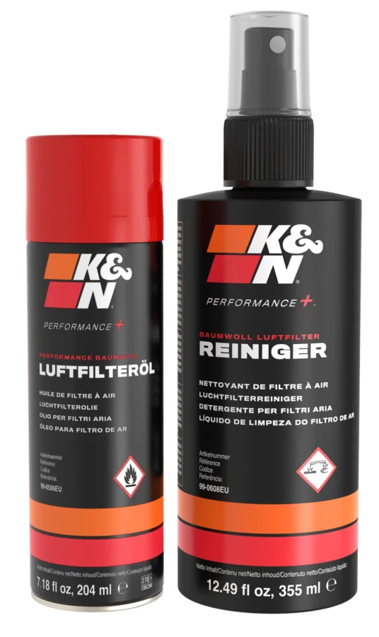 K&N Kit d’entretien filtre, aérosol 99-5003EU, référence 99-5003EU