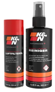 K&N Kit d’entretien filtre, aérosol 99-5003EU, référence 99-5003EU