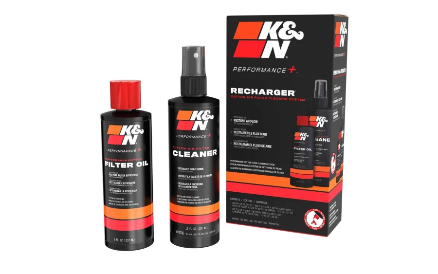K&N Kit d’entretien filtre, flacon souple rouge 99-5050, référence 99-5050
