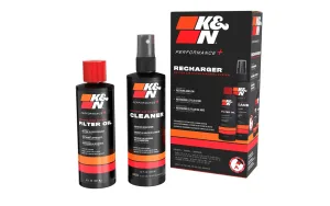 K&N Kit d’entretien filtre, flacon souple rouge 99-5050, référence 99-5050