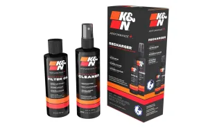 K&N Kit d’entretien filtre, flacon souple bleu 99-5050BL, référence 99-5050BL