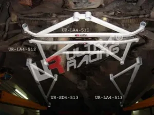 Ultra Racing Subaru Impreza GC8 94-01 Ultra-R 4-Point Front H-Brace 512, référence LA4-512
