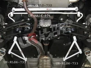 Ultra Racing Subaru Impreza 08+ GH/GR +STI UltraRacing Rear Lower Tiebar, référence RL2-732