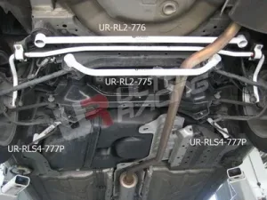 Ultra Racing Honda Accord 08-15 4/5D UltraRacing Rear Lower Tiebar 775, référence RL2-775