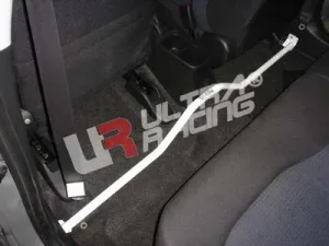 Ultra Racing Honda Jazz/Fit/Insight 08+ UltraRacing 2-Point Floor Bar, référence RO2-505A