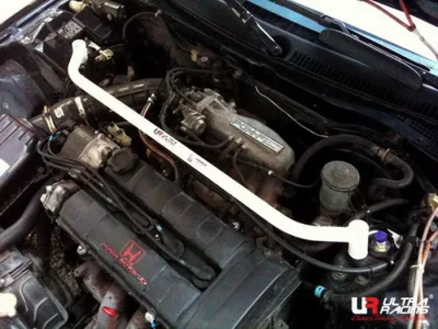 Ultra Racing Honda Civic/CRX 88-91 ED/ED UltraRacing Front Upper Strutbar, référence TW2-594