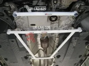 Ultra Racing VW Golf 5 GTI + R32 Ultra-R 2-Point Front Lower Brace 829, référence LA2-829