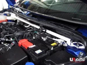 Ultra Racing Ford Fiesta MK6/7 1.6 08+ Ultra-R Front Upper Strutbar RHD, référence TW2-1156