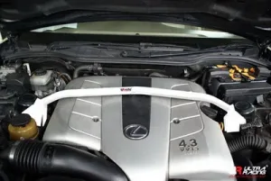 Ultra Racing Lexus LS 430 00-06 UltraRacing 2-Point Front Upper Strutbar, référence TW2-1351