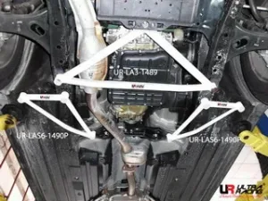 Ultra Racing Subaru Legacy / Outback 09+ Ultra-R 3Point Front Lower Brace, référence LA3-1489