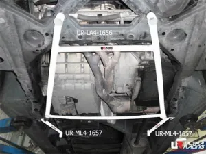 Ultra Racing Mercedes A-Class 97-05 A160 Ultra-R 4-Point Front H-Brace, référence LA4-1656