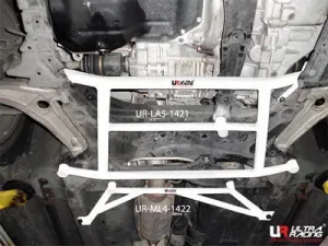Ultra Racing Mitsubishi EVO X UltraRacing 5-Point Front H-Brace 1421, référence LA5-1421