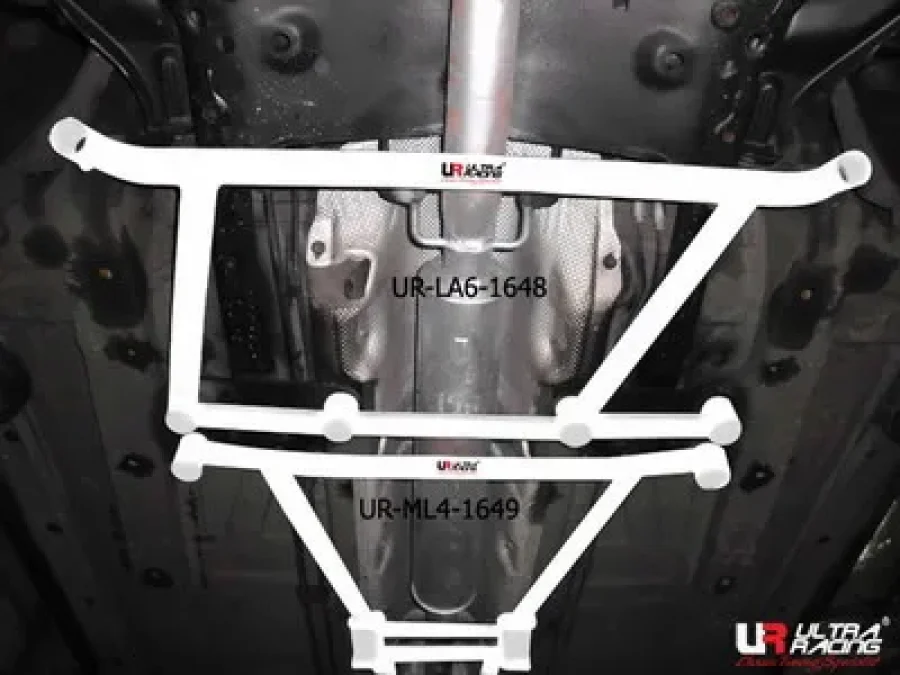 Ultra Racing Mini Clubman 08+ 1.6T UltraRacing 6-Point Front H-Brace 1648, référence LA6-1648