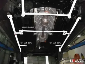 Ultra Racing Hyundai Elantra 11-15 / I30 12-17 UltraR 2P Mid Lower Brace, référence ML2-1642