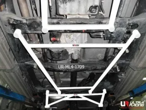Ultra Racing Isuzu D-Max 3.0D 02+ UltraRacing 4-Point Mid Lower Brace, référence ML4-1709