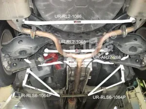 Ultra Racing Nissan Teana 03-08 J31 UltraRacing Rear Lower Tiebar 1066, référence RL2-1066