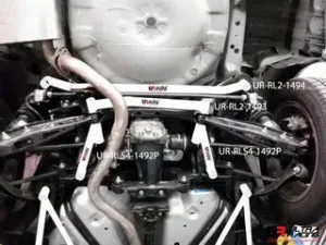 Ultra Racing Subaru Impreza WRX 4D 11+ Ultra-R 2P Rear Lower Bar, référence RL2-1493