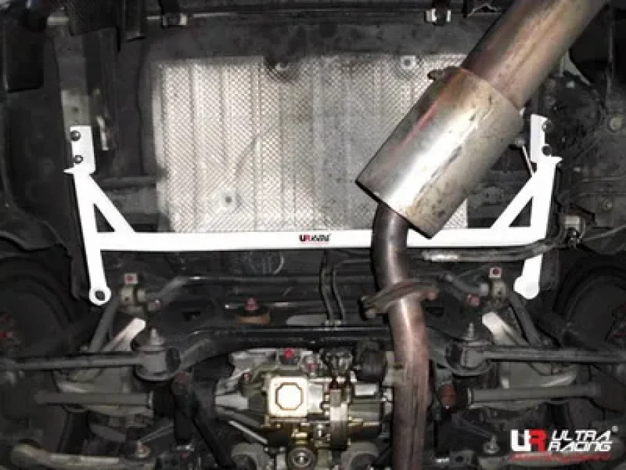 Ultra Racing Mitsubishi EVO X UltraRacing 4-Point Rear Lower Brace 1423, référence RL4-1423
