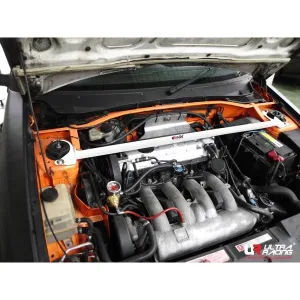 Ultra Racing Citroen ZX 2.5 91-98 UltraRacing 2P Front Upper Strutbar, référence TW2-2071
