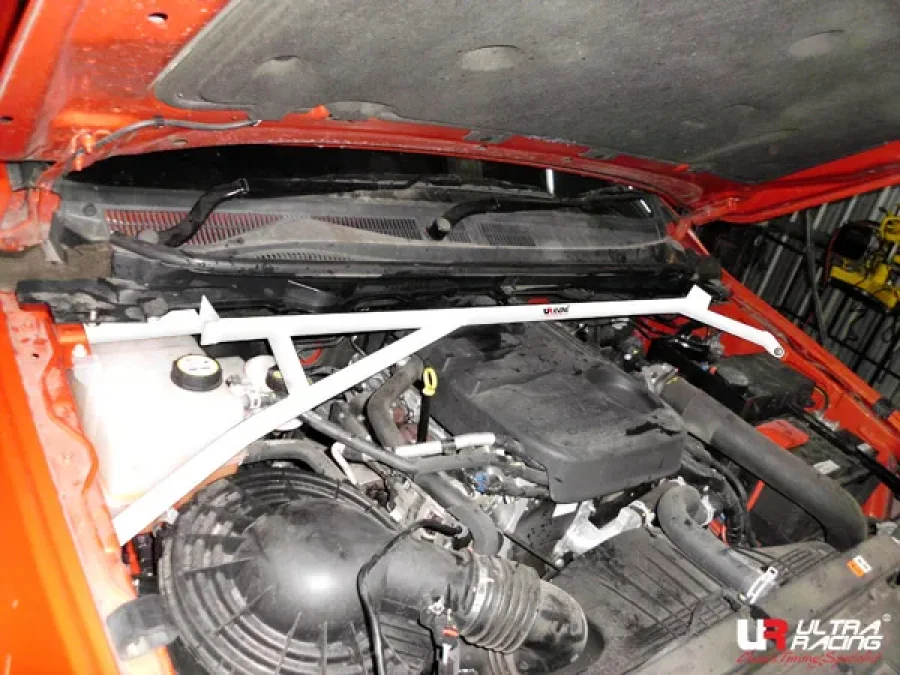Ultra Racing Ford Ranger T6 2.2D 11+ Ultra-R 4P Front Upper Strutbar 1986, référence TW4-1986
