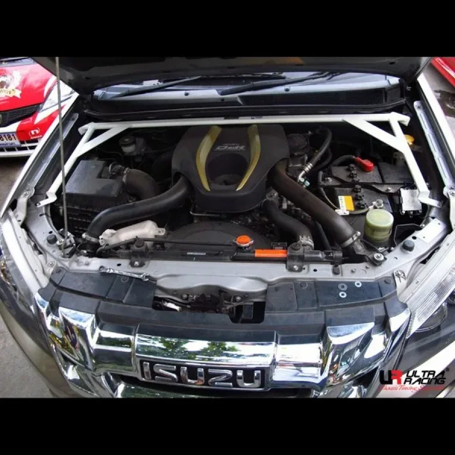 Ultra Racing Isuzu D-Max 2.5D 11+ UltraRacing 4P Front Upper Strutbar, référence TW4-2034