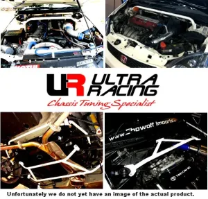 Ultra Racing Peugeot 308 1.6 THP 200hp Ultra-R 2-P Front Upper Strutbar, référence TW2-2590