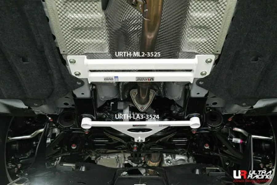 Ultra Racing Honda Civic 15-19 FK/FC 1.5T/1.8 UltraR 2P Mid Lower Bar, référence URTH-ML2-3525