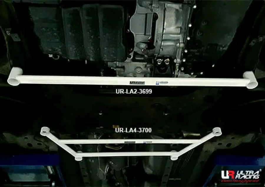 Ultra Racing Mitsubishi Outlander 2.4 2WD/4WD 13+ Ultra-R F Lower Brace, référence URTW-LA4-3700