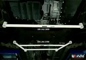 Ultra Racing Mitsubishi Outlander 2.4 2WD/4WD 13+ Ultra-R F Lower Brace, référence URTW-LA4-3700