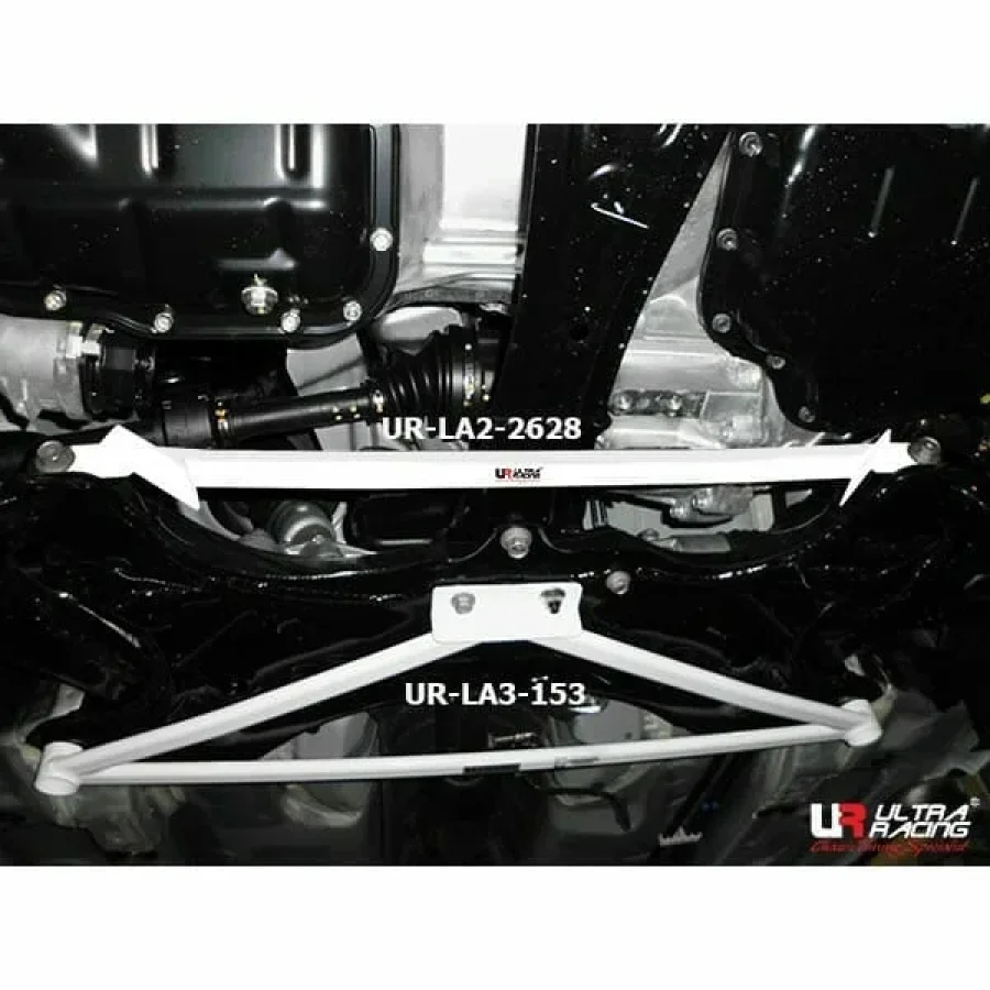 Ultra Racing Toyota Corolla Altis (E170) 1.8 2WD 13-18 UltraRacing 2-Point Front Lower Tiebar (2628), référence LA2-2628