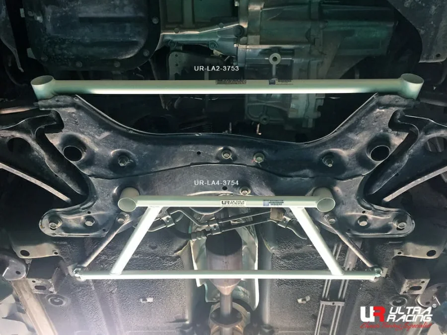 Ultra Racing Great Wall Haval M4 1.5 2WD MT 12-14 UltraRacing 2-Point Front Lower Tiebar (3753), référence LA2-3753