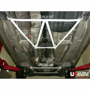 Ultra Racing Toyota Avanza (F600) 1.3 2WD 03-11 UltraRacing 4-Point Front Lower Brace (146), référence LA4-146
