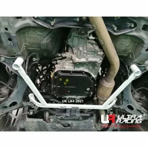 Ultra Racing Subaru Exiga 2.0T 08-18/XV 2.0 13-17 4WD UltraRacing 4-Point Front Lower Brace (2621), référence LA4-2621