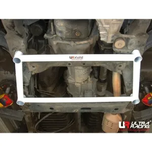 Ultra Racing Perodua Kembara 1.3/1.5 2WD 98-05 UltraRacing 4-Point Front Lower Brace (438), référence LA4-438
