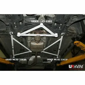 Ultra Racing Chevrolet Trax (U200) 1.4T 2WD 13+ UltraRacing 3-Point Front Lower Brace (2202), référence URKR-LA3-2202