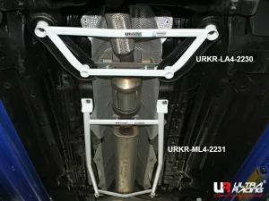 Ultra Racing Chevrolet Malibu 2.0D/2.4 2WD 13-15 UltraRacing 4-Point Front Lower Brace (2230), référence URKR-LA4-2230