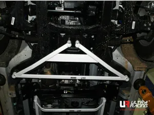 Ultra Racing Ssangyong Korando Turismo/Stavic 2.0D 4WD 12-18 UltraRacing 4-Point Front Lower Brace (2252), référence URKR-LA4-2252