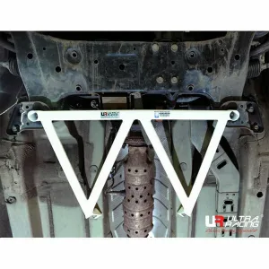 Ultra Racing Hyundai Sonata I45 (YF) 2.0 10-14/Kia Cadenza 2.4/3.3/3.5 09-16 2WD UltraRacing 4-Point Front Lower Brace (2286), référence URKR-LA4-2286