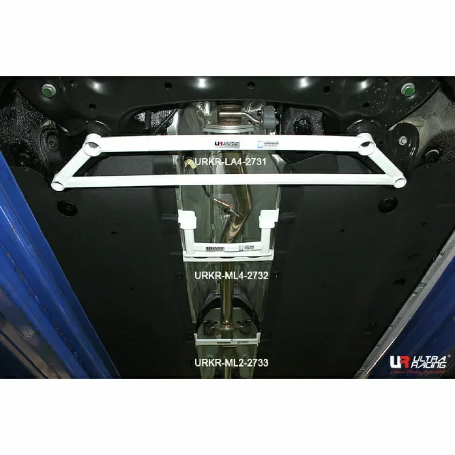 Ultra Racing Hyundai Grandeur 2.4/2.5/3.0 GDI 18+/Kia K7 2.2D/2.4/2.5 16-21 2WD UltraRacing 4-Point Front Lower Brace (2731), référence URKR-LA4-2731