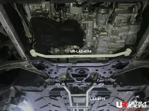 Ultra Racing Mercedes V177/W177 A200 1.3 2WD Sedan 18+ UltraRacing 2-Point Front Lower Tiebar (4114), référence URTH-LA2-4114