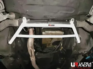 Ultra Racing Jaguar XJ6 (XJ40) 4.0 2WD 86-94 UltraRacing 4-Point Front Lower Brace (2815), référence URTH-LA4-2815