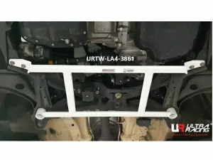 Ultra Racing Toyota Sienta (XP170) 1.8 2WD 15+ UltraRacing 4-Point Front Lower Brace (3861), référence URTW-LA4-3861