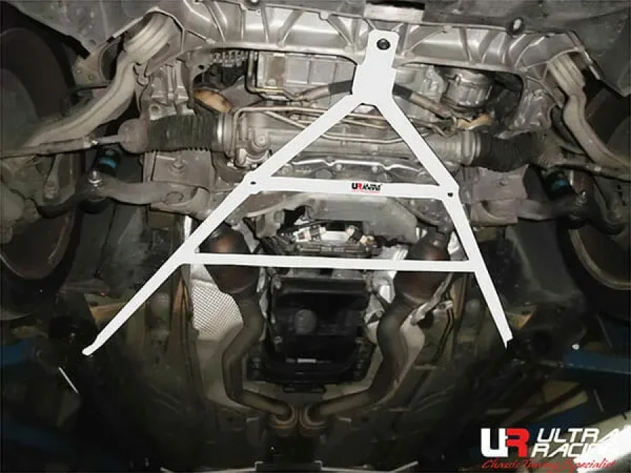 Ultra Racing Mercedes R230 SL350 3.5 V6 2WD 01-11 UltraRacing 5-Point Front Upper Strutbar (3494), référence LA5-3494