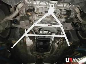 Ultra Racing Mercedes R230 SL350 3.5 V6 2WD 01-11 UltraRacing 5-Point Front Upper Strutbar (3494), référence LA5-3494